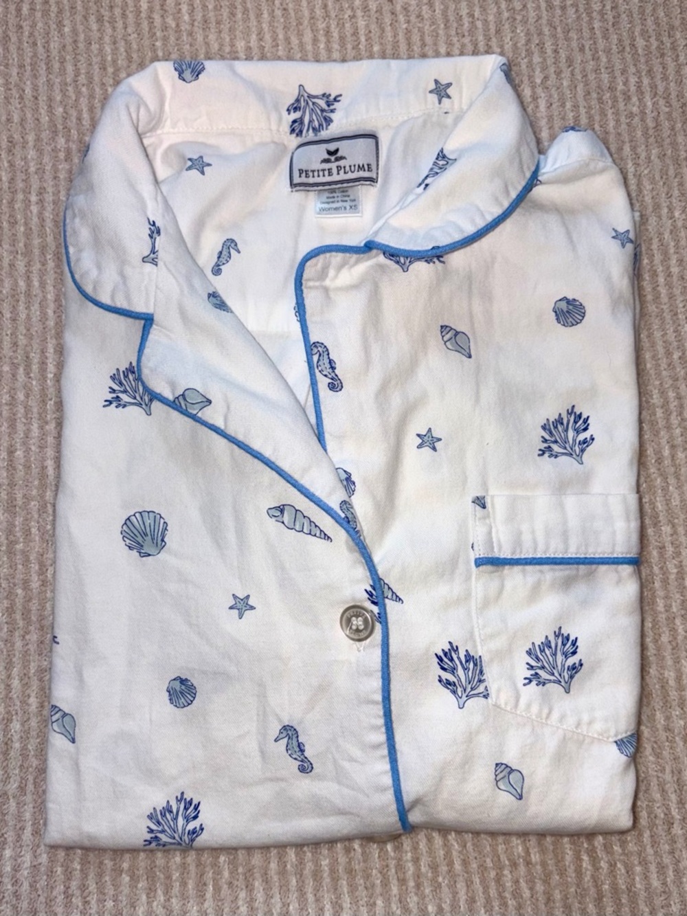 Petite Plume Costal Pajama Set